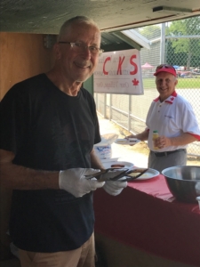 Canada Day 2018 breakfast in Glen Williams